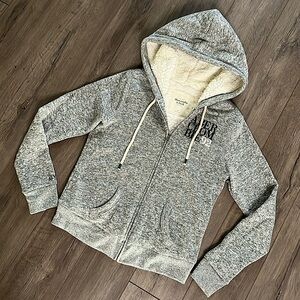 Abercrombie Zipup Sweatshirt Size Medium